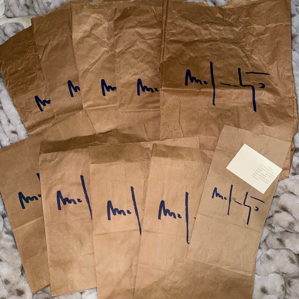 Brown Paper Bags signed McCarty Pottery